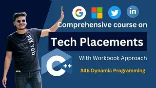 Tech Placement course |  #46 Dynamic Programming |  2023
