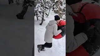 ❤️горы Лаго-Наки.🏔️ Спуск с горы на тюбинге.