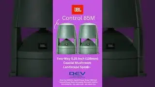 #shorts JBL Control 85M / Two-Way 5.25 inch (135mm) Coaxial Mushroom Landscape Speaker
