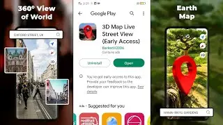 3D Maps live Street view | how to enable 3D street view in google map | live street view app 2022