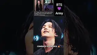 Power 🔥 of BTS Army 💜🔥🎗️ Always For You Suga ✨😍 #suga #bts