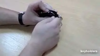 Тест. Установка ключа в кожаный чехол BGT
