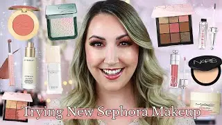 GRWM: Trying New Sephora Makeup! *Dior, Nars, Tarte, Mac & More*