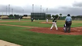Base hit-single Jordan Worley