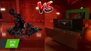 Doors Seek  VS Doors Super hard mode Seek RTX ON