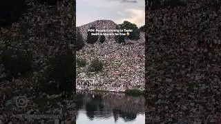 Scenes from Olympia park today!! Outside Taylor swift’s concert 😀 | Swifties in town ♥️♥️#munich