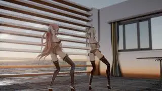 【MMD】LAYSHA - Chocolate Cream【TDA Lingerie Haku x Luka】KPOP