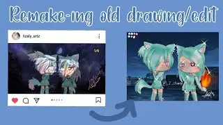(SPEEDPAINT/SPEEDDRAWING) Remaking Old Drawing!
