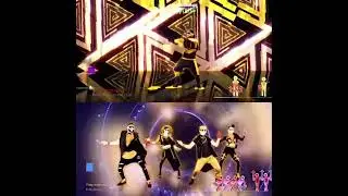 Just Dance Scream & Shout Side by Side Comparison