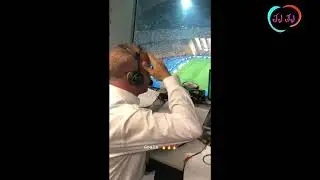 جنون حفيظ دراجي بعد هدف الجزائر ف السنغال