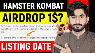 Hamster Kombat Listing on OKX & Bitget  | Hamster Kombat Withdrawal | Hamster Airdrop Will 0$