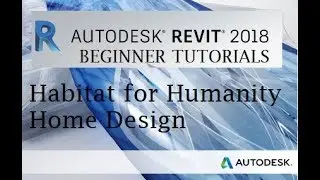 Autodesk Revit 2018 Tutorial #2 - Interior Walls & Door Set Up - Habitat Home Design