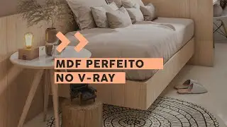 MDF perfeito no V-Ray