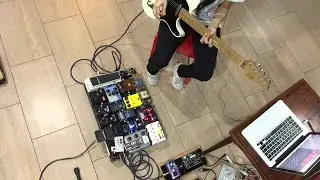 Pedalboard through the Ethos Clean Amp