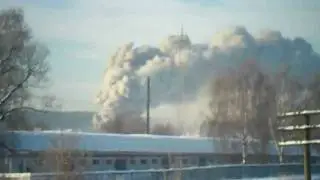 Пожар в Кольчугино 2