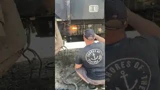 Чистка рамы лазером, продолжение.