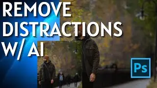 How to Remove Distractions with AI Tools In Photoshop