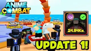 UPDATE 1 For Anime Combat Simulator! New Secrets, Map, Powers And More | Update 1