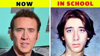 How Celebrities Looked in Their School Photos