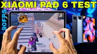 👿XIAOMI PAD 6 PUBG TEST | DON'T BUY!🔥ERIANGLE 90FPS PUBG TEST | XIAOMI PAD 6 PUBG/BGMI TEST🥰