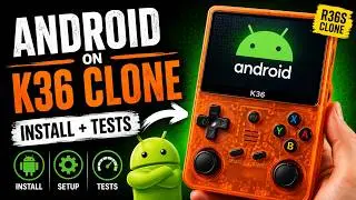 Installing & Testing Android on R36S Clones K36 Clone