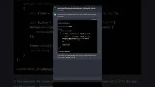ChatGPT generating C++ GUI code 