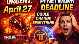 “URGENT: PI NETWORK DEADLINE COULD CHANGE EVERYTHING (APRIL 27)GCV 