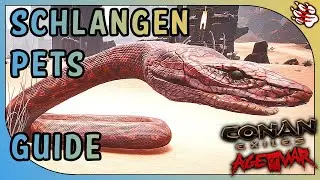 Schlangen-Pet Guide | Anfängerguide Conan Exiles (2023)