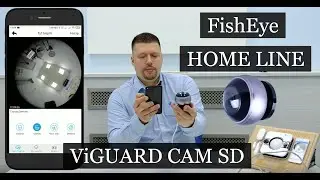 НОВИНКА! Видеокамера FishEye для подтверждения тревог ViGUARD CAM SD.