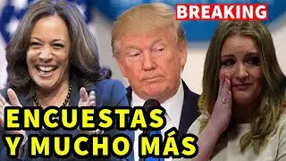 Trump PERDERÁ en 2024; confirman encuestas; Harris escoge compañero de fórmula; otras notas
