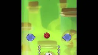 Cut the Rope Experiments 3-21 Walkthrough Sticky Steps