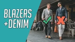 How to Wear a Blazer With Jeans CORRECTLY || Gent's Lounge 2019