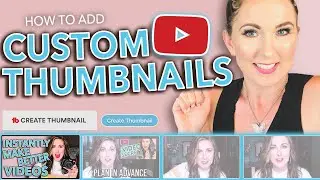 How to ADD or CHANGE THUMBNAIL on a YouTube Video