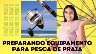 Saiba agora a  como turbinar seu equipamento para pesca de praia!!! Não precisa de nada caro!!