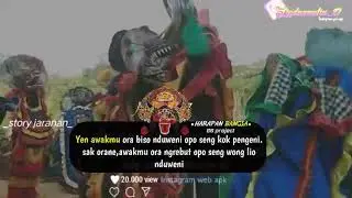 Story jaranan 30 detik || story wa jaranan 2020 #12