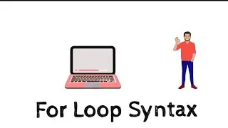 For Loop syntax