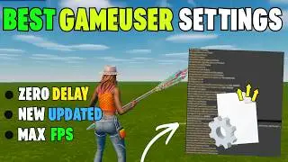 NEW Fortnite Chapter 7 BEST GameUserSettings 🔧 (0 Input Delay + MAX 360 FPS!)
