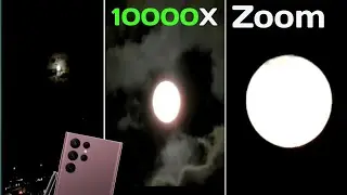 Galaxy S22 Ultra 10000X Zoom Camera 😱😱