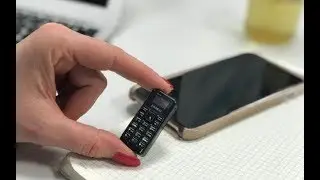 Самый маленький мобильный телефон! Он работает?