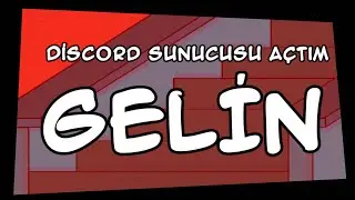 Discord sunucusu açtım | Duyuru #1