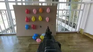 Balloon Killer 👍👍 MG 3 Nerf Machine Gun 👍👍