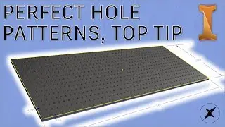 Fully Adaptive Good Practice Hole Patterns | Autodesk Inventor Tip