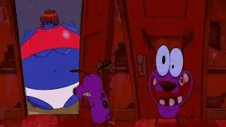 Fat Blue Girlfriend Scares Courage The Cowardly Dog | FNF Animation (Part 2)