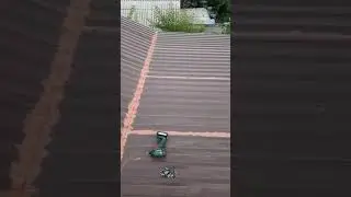 Течёт крыша на пристройке.