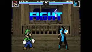 mugen-Luigi vs Sub-Zero