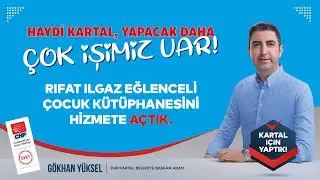 Rıfat Ilgaz Eğlenceli Çocuk Kütüphanesini Hizmete Açtık!