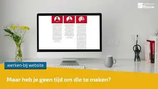 Jouw eigen werken-bij website - wij doen het voor je!