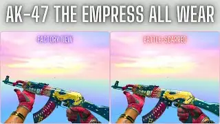 AK-47 The Empress ALL Wear With Floats | CS2 Skin Showcase