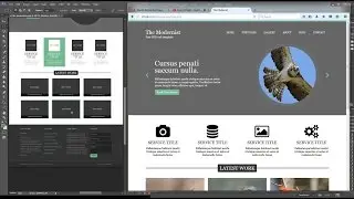 PSD to HTML/CSS and JQuery fully responsive front page website - speed coding