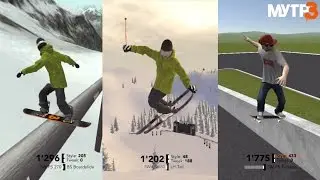 MyTP 3 - Snowboard, Freeski and Skateboard Game for iPhone, iPod touch and iPad [GAMEPLAY TRAILER]